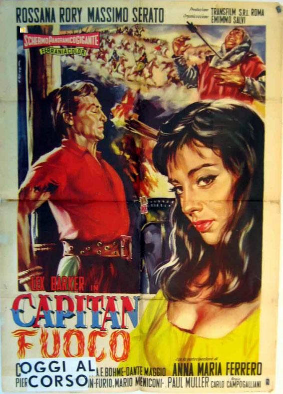 El capitán fuego - Película 1958