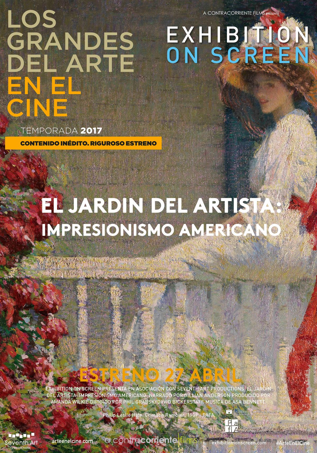 El jardín del artista: Impresionismo americano - Documental 2017