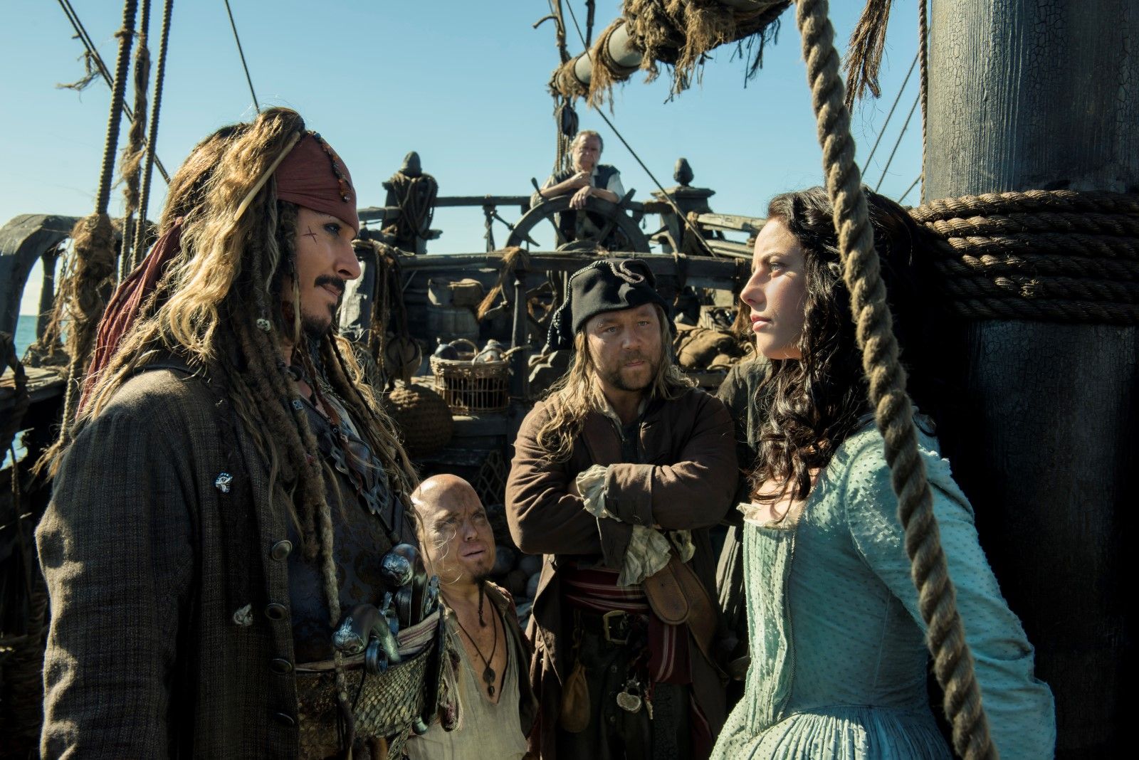 Foto de Kaya Scodelario Piratas del Caribe La venganza de Salazar Foto Johnny Depp, Kaya