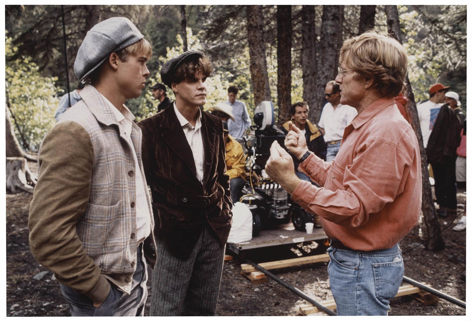 Pelicula Robert Redford Y Brad Pitt