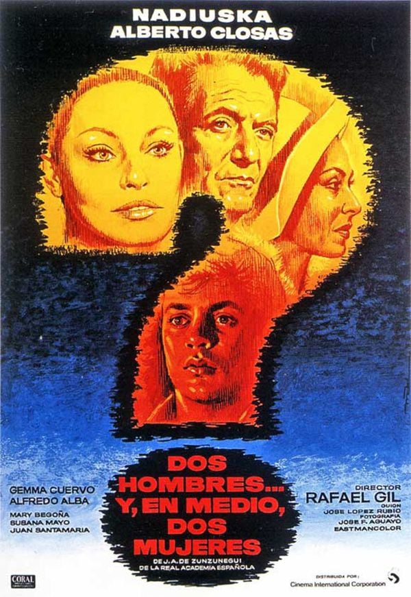 Dos hombres... Y, en medio, dos mujeres - Película 1977
