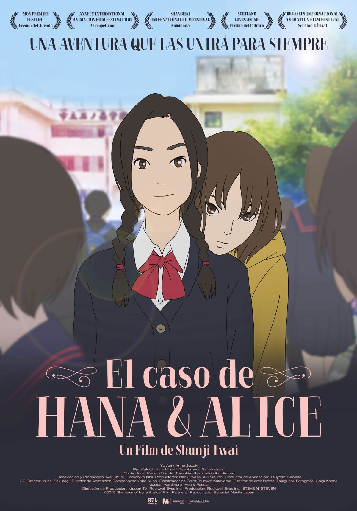 El caso de Hana y Alice - Película 2015