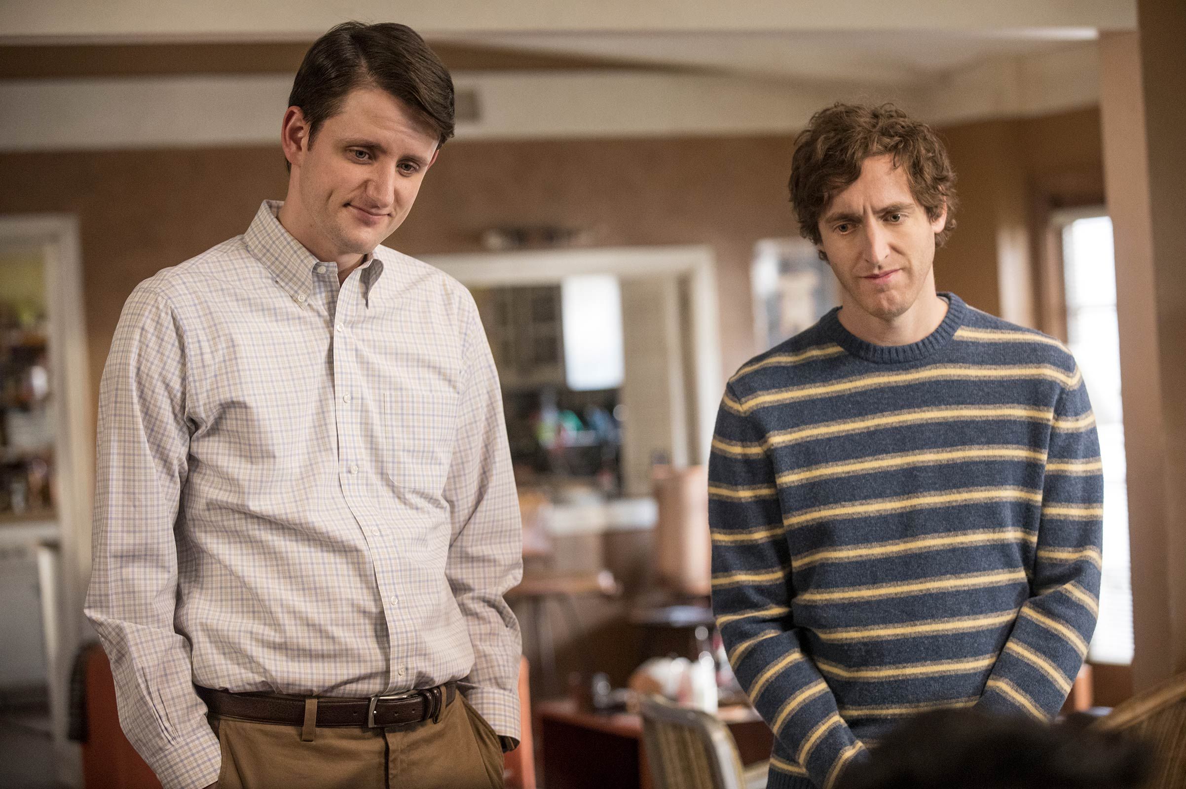 Silicon Valley : Silicon Valley : Foto Thomas Middleditch, Zach Woods - How Tall Is Zach Woods? Silicon Valley Star’s Height