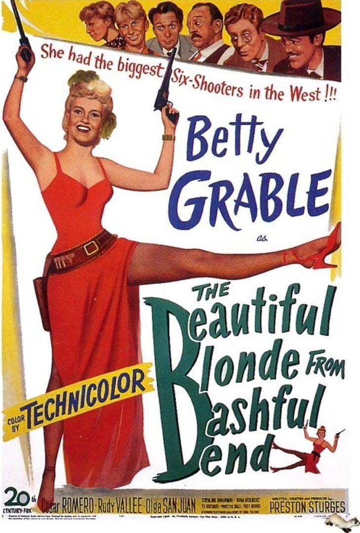The Beautiful Blonde From Bashful Bend - Película 1949