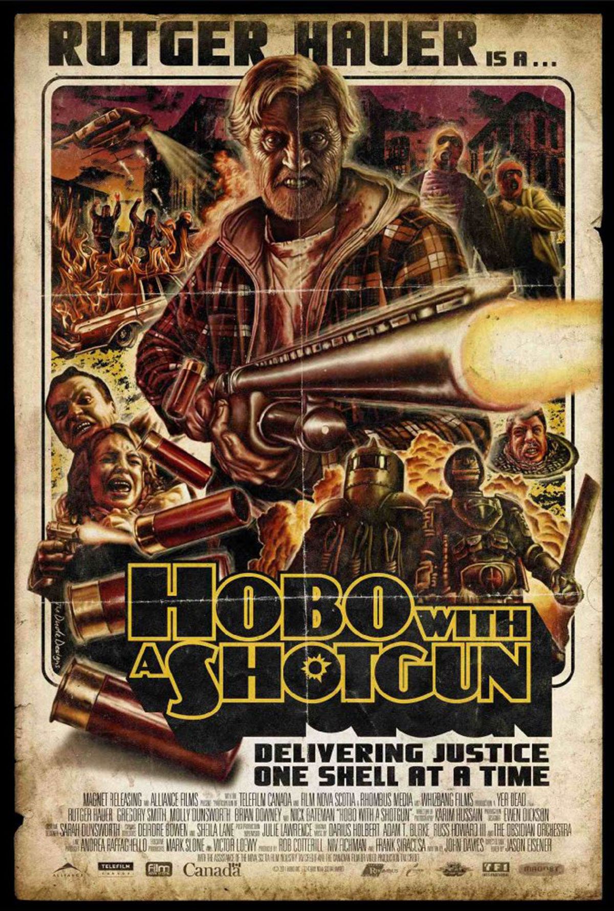 Hobo with a Shotgun - Película 2011