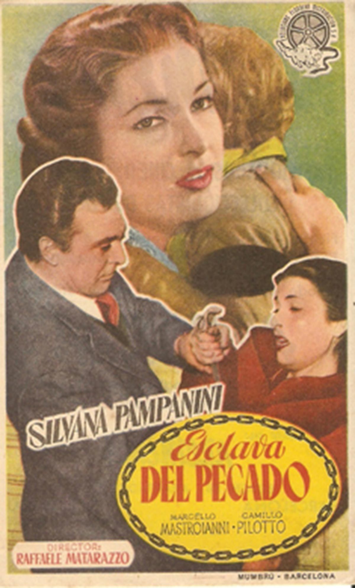 Esclava del pecado - Película 1954