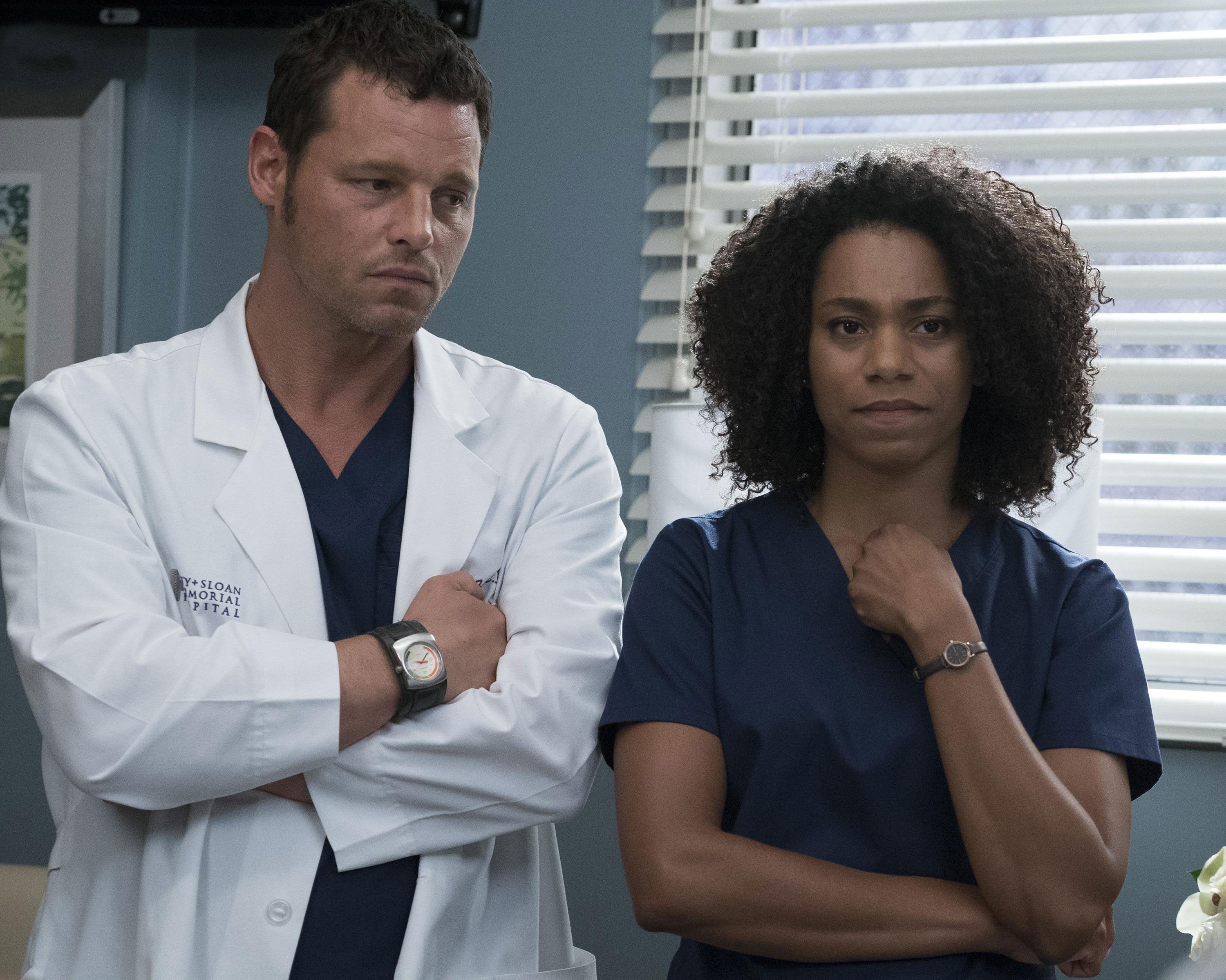 Foto de Justin Chambers (I) Foto Justin Chambers (I), Kelly McCreary