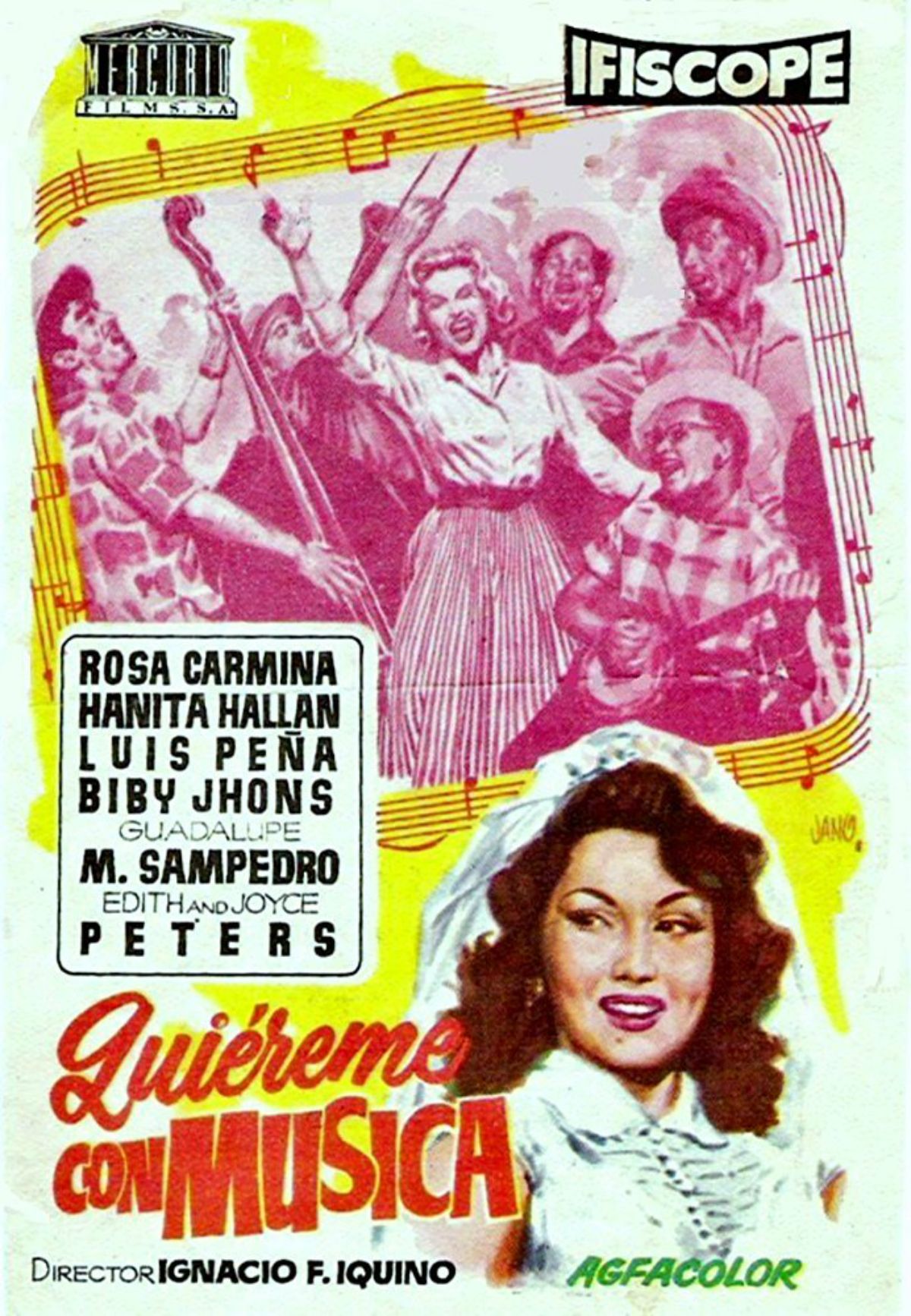 Quiéreme con música - Película 1957