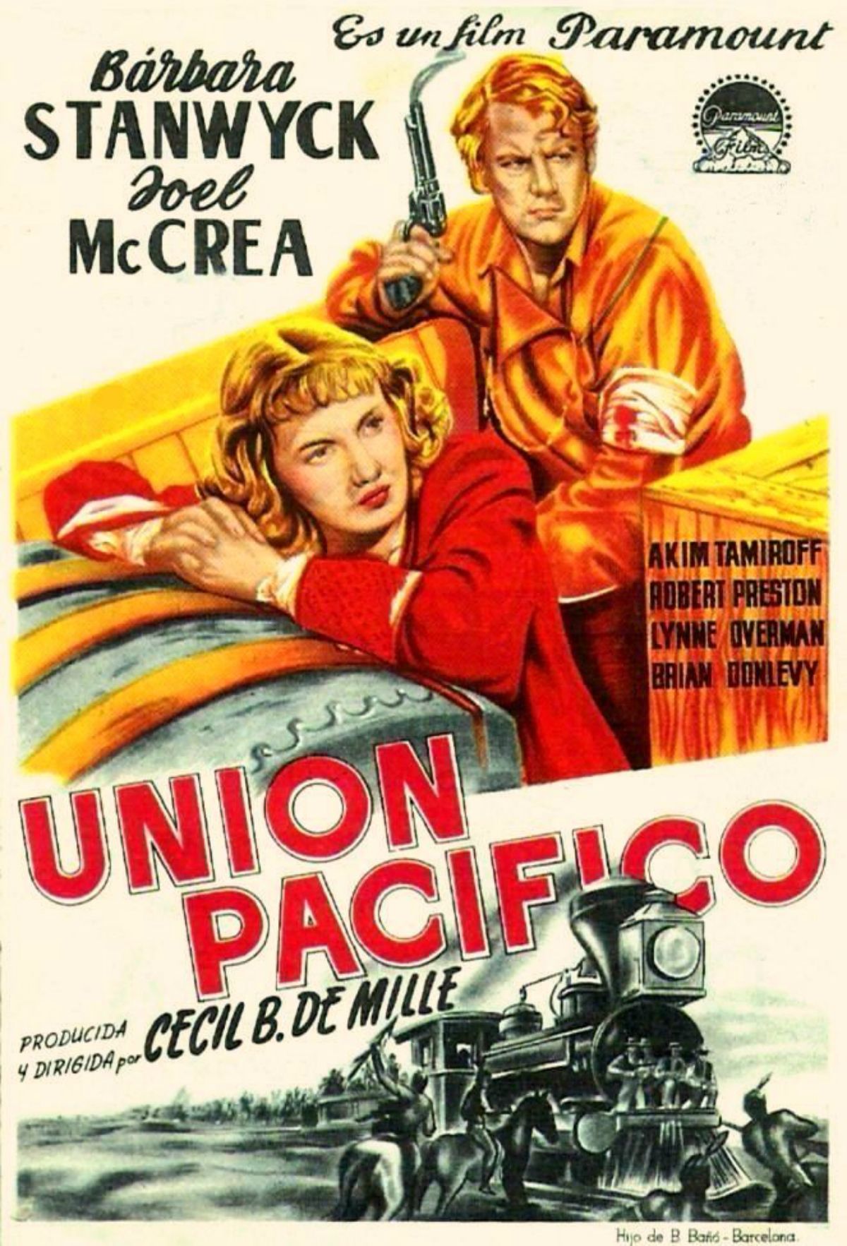 Unión Pacífico - Película 1939