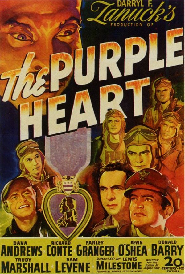 El corazón púrpura - Película 1944