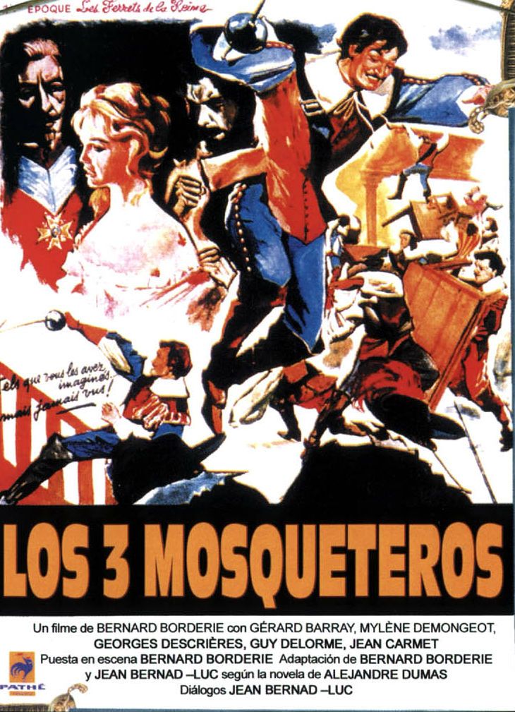 Les Trois Mousquetaires: Les ferrets de la reine - Película 1961