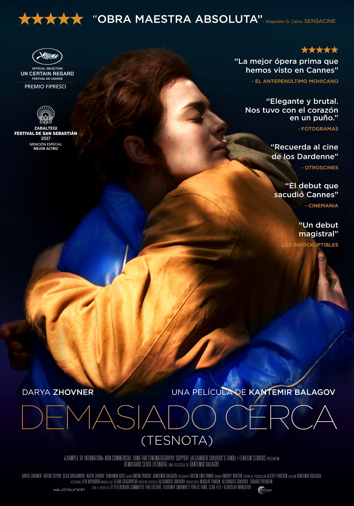 Demasiado cerca (Tesnota) - Película 2017