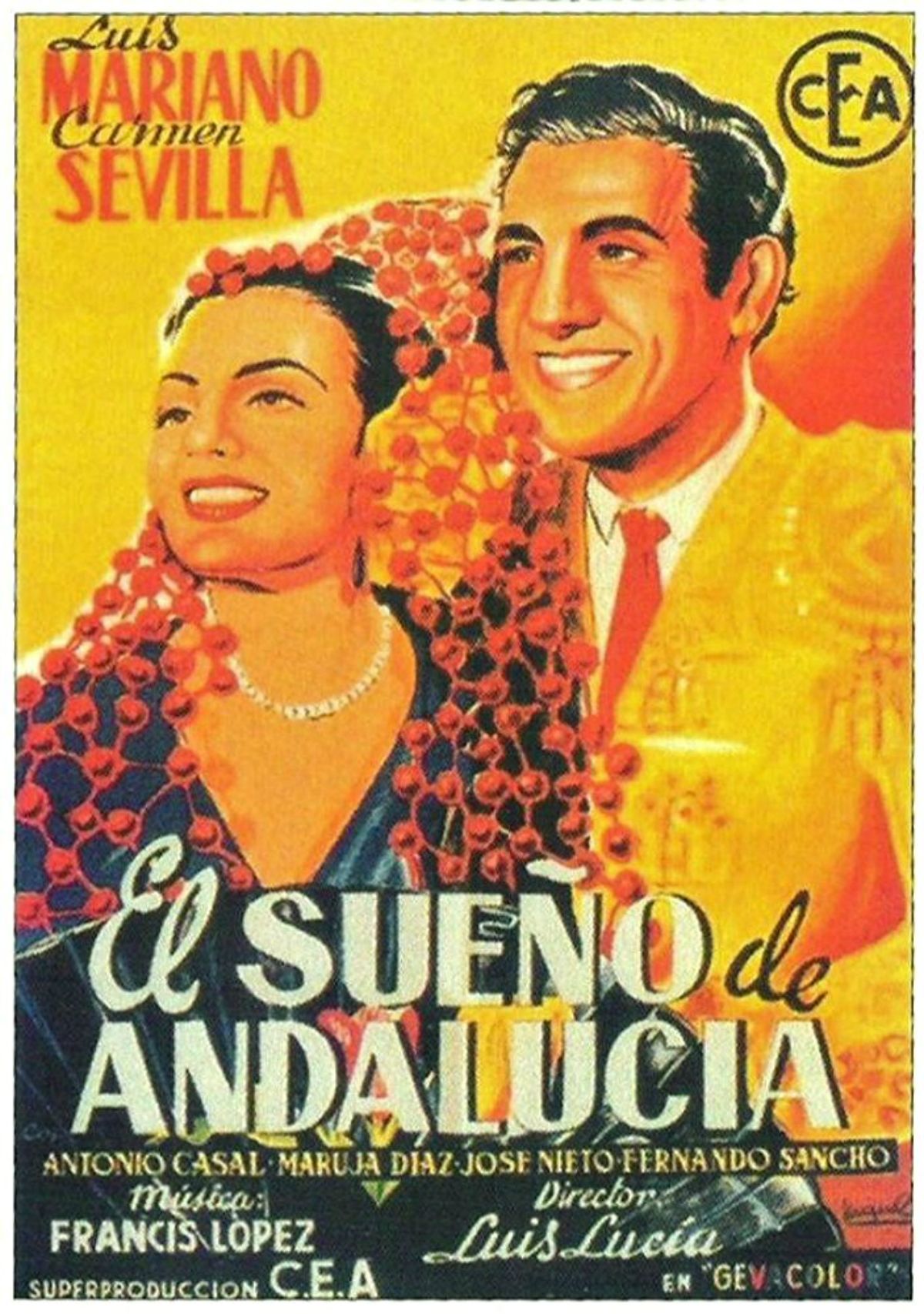 El sueño de Andalucía - Película 1951
