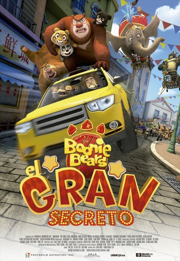 Boonie Bears y el gran secreto - Película 2016