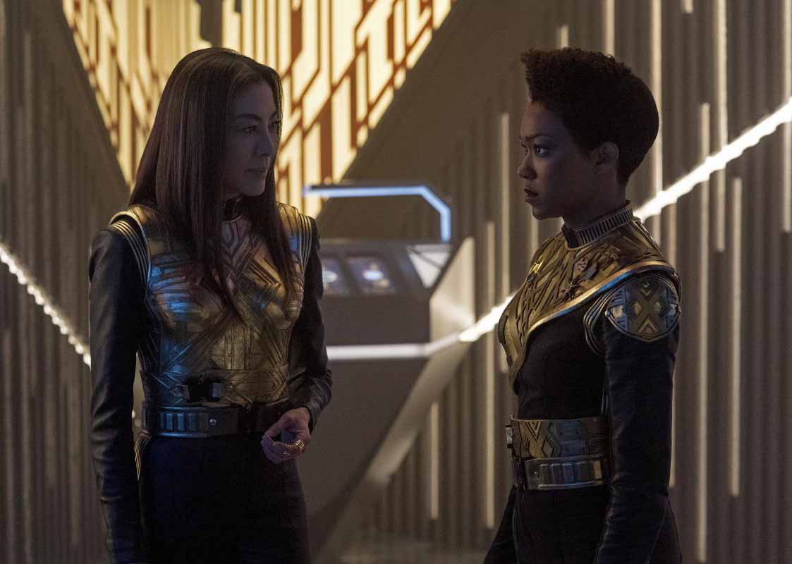 Star Trek Discovery Foto Michelle Yeoh Sonequa Martin Green Sobre Un Total De