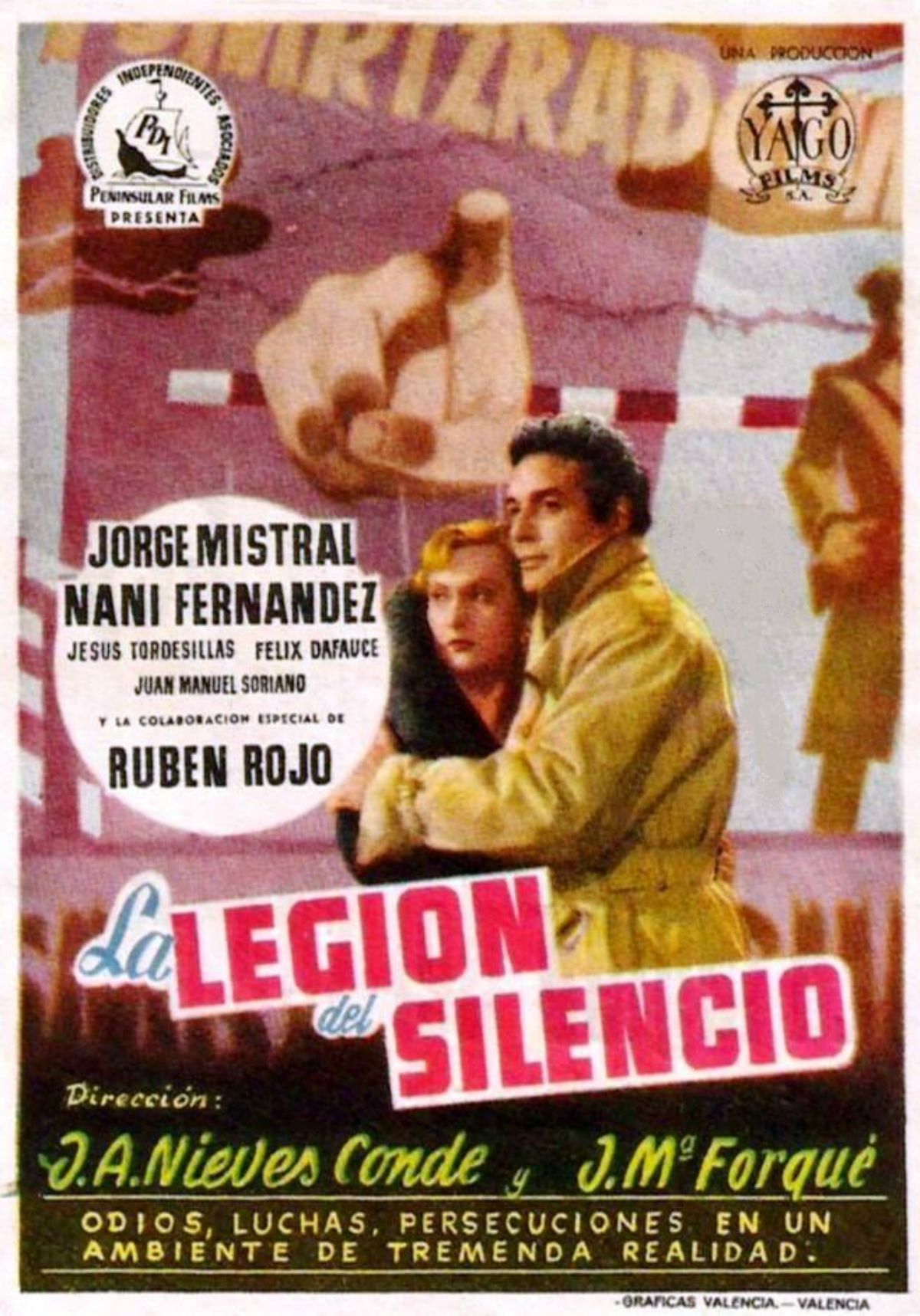 La legión del silencio - Película 1956