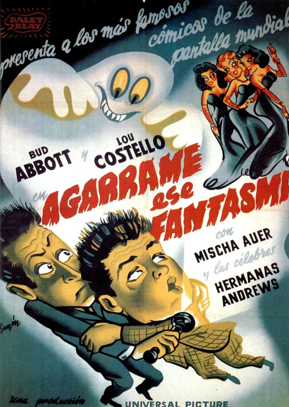 Ag rrame ese fantasma Pel cula 1941 SensaCine