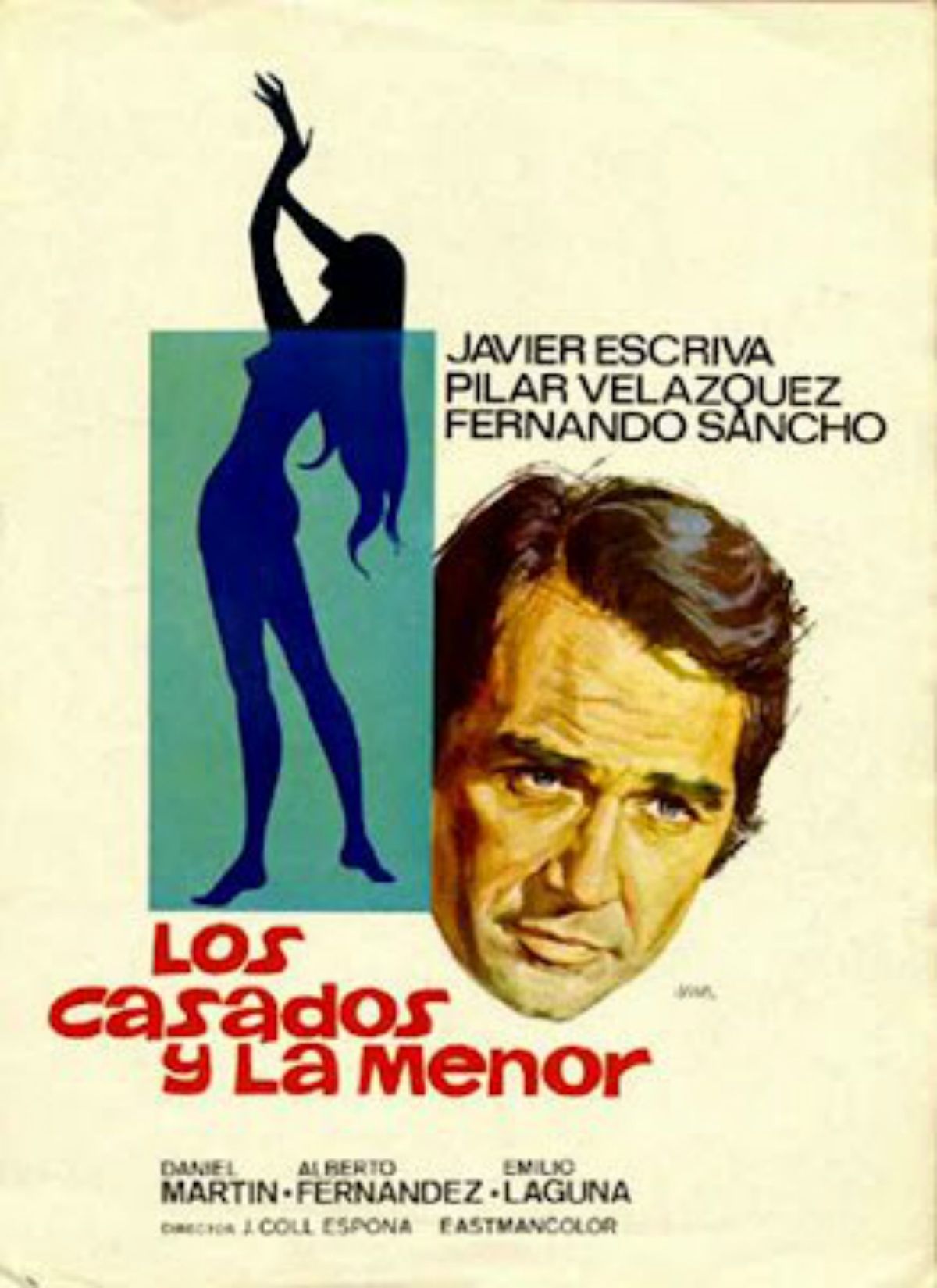 Los casados y la menor - Película 1975