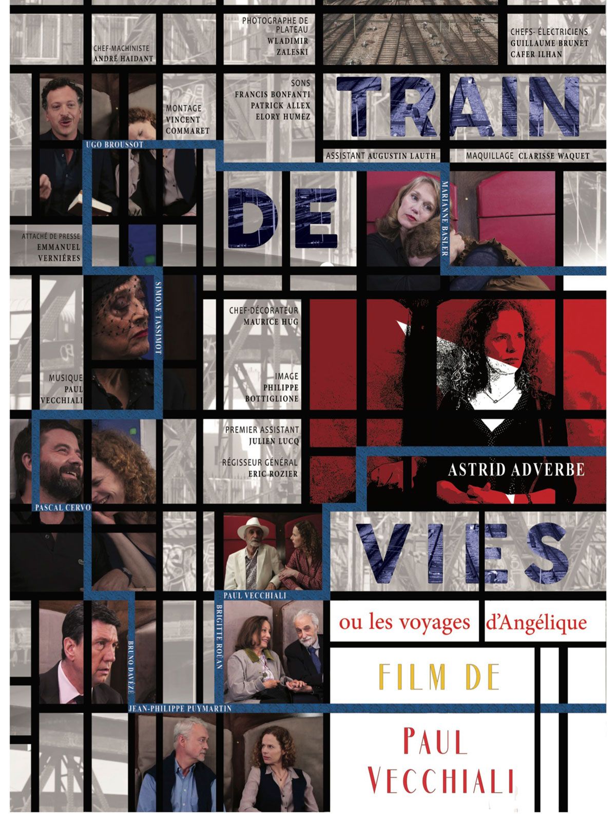 Train de vies ou les voyages d''Angélique - Película 2017
