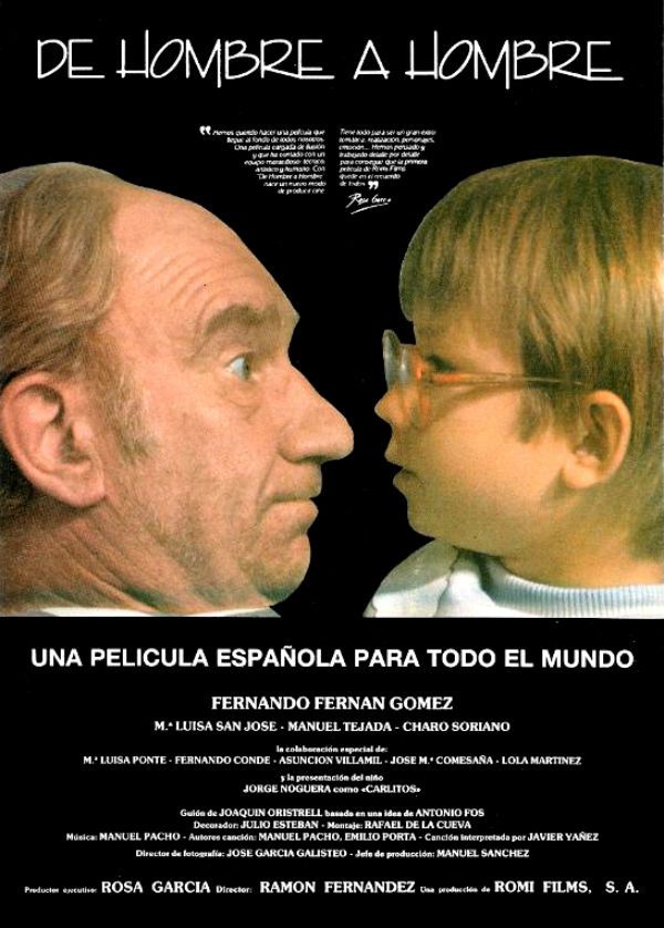 De hombre a hombre - Película 1985