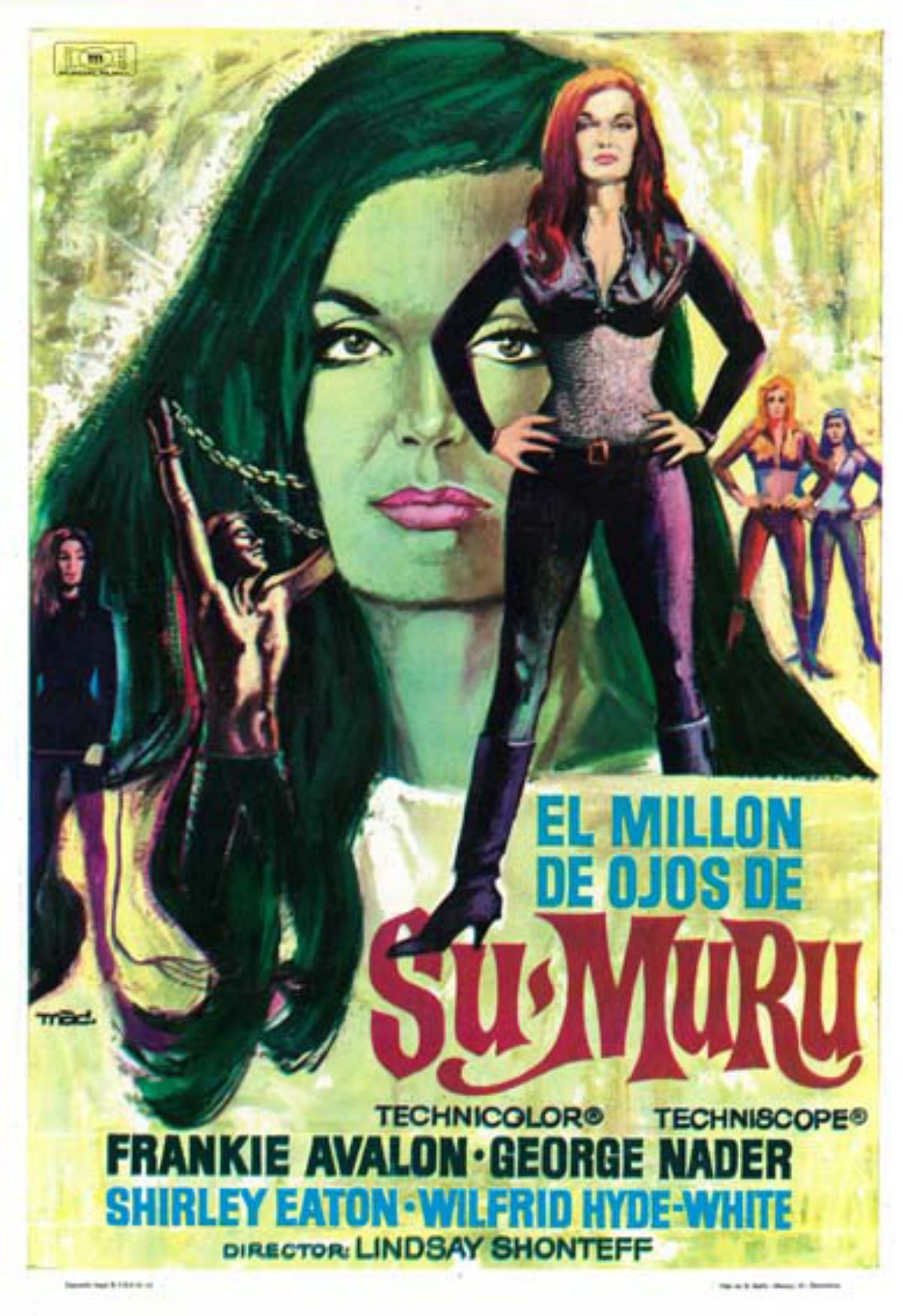 El millón de ojos Sumuru - Película 1967