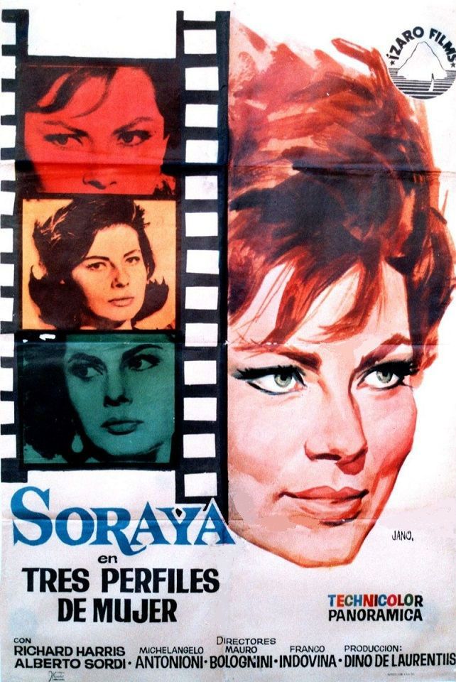 Tres perfiles de mujer - Película 1965