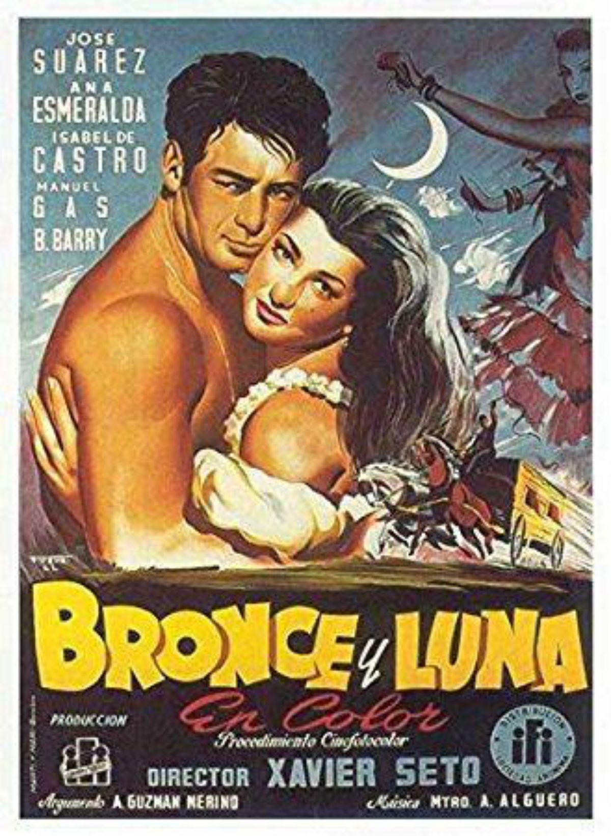 Bronce y luna - Película 1953