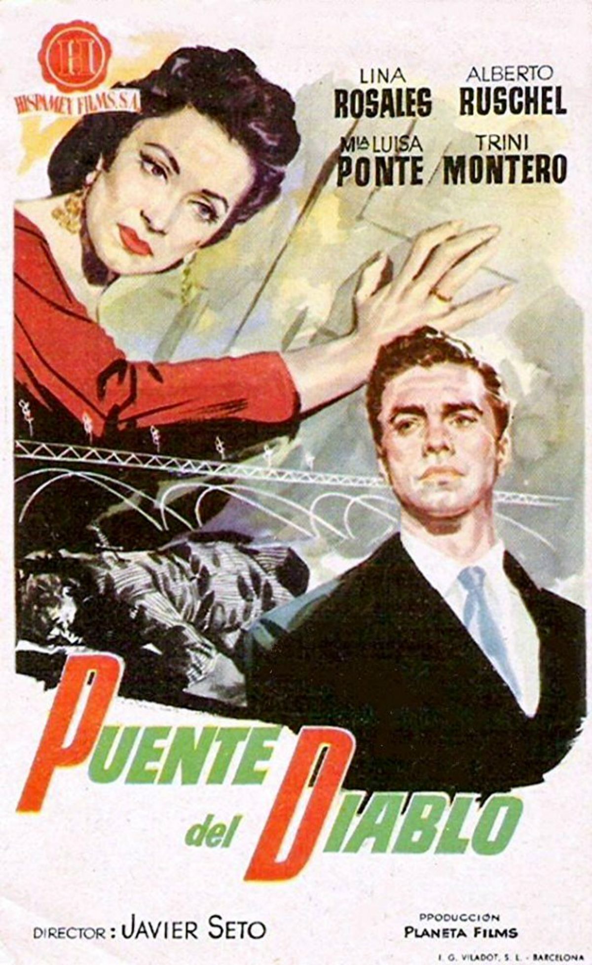 El puente del diablo - Película 1956