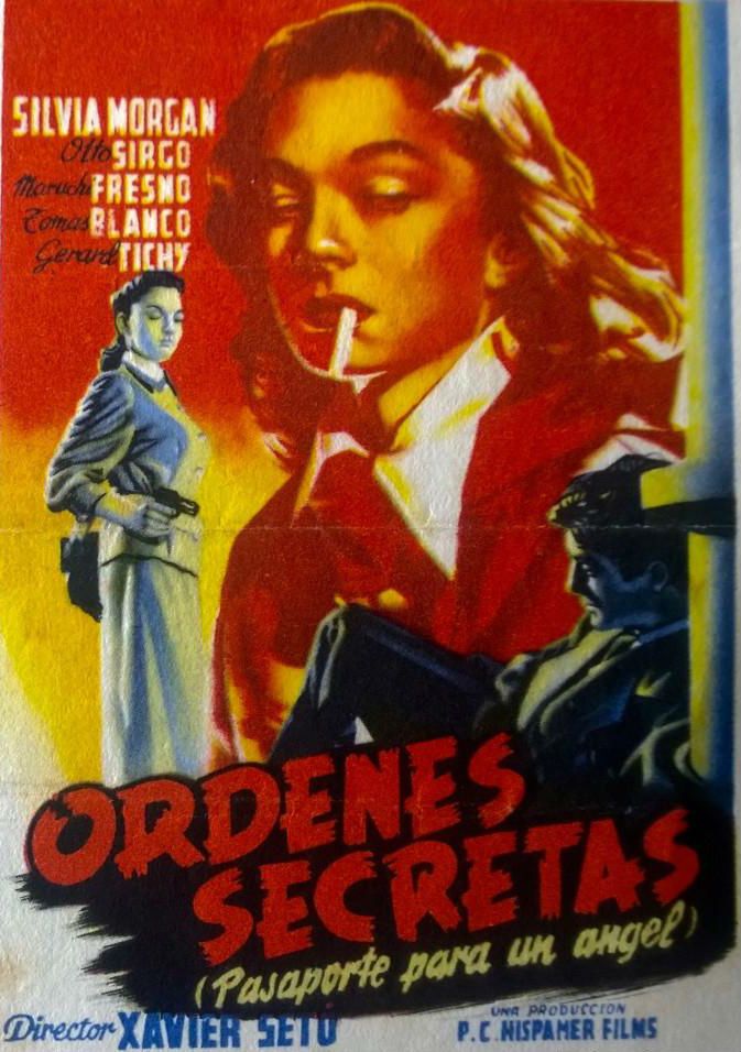 Órdenes secretas (Pasaporte para un ángel) - Película 1954