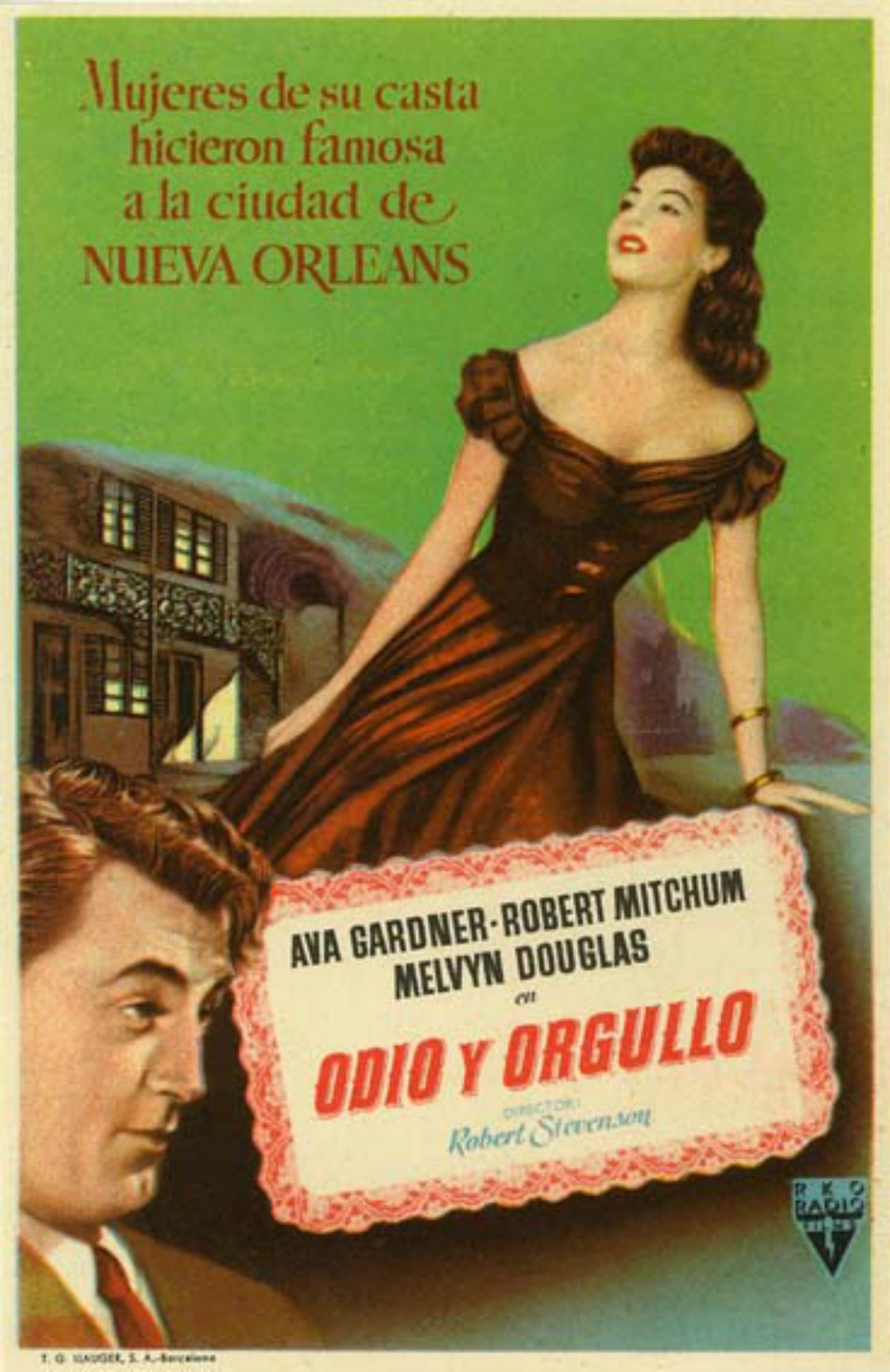 Odio y orgullo - Película 1951