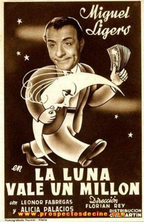 La luna vale un millón - Película 1945