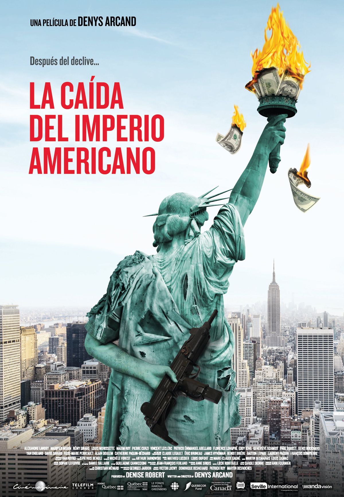 La caída del Imperio Americano - Película 2018
