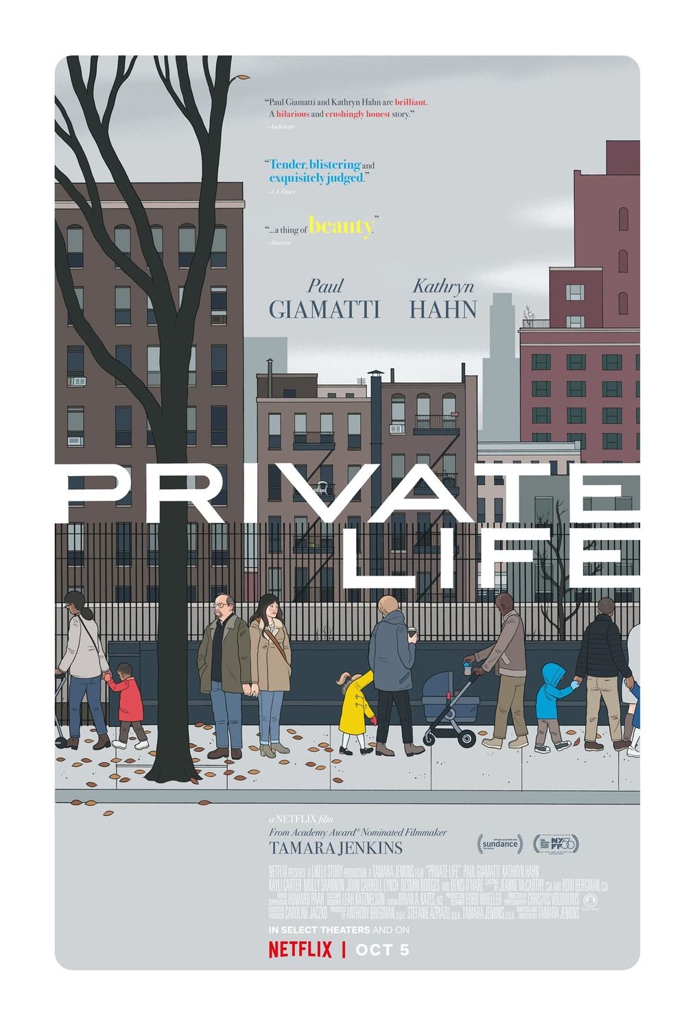 Vida privada - Película 2018