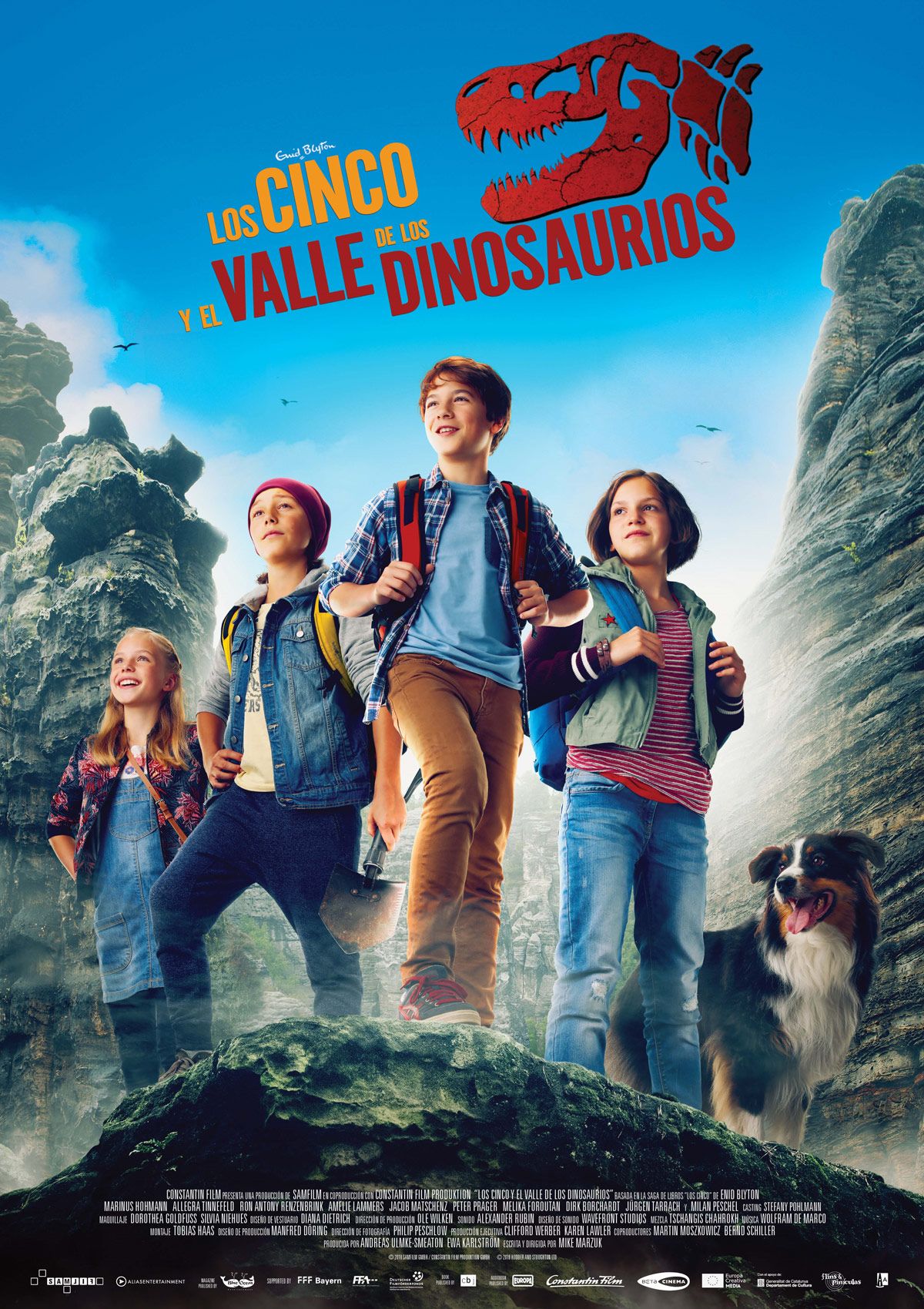 Los Cinco y el Valle de los Dinosaurios - Película 2018
