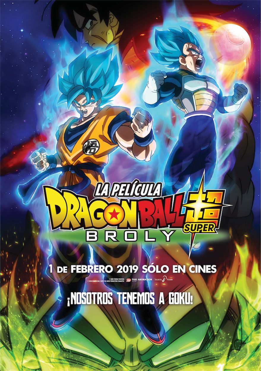 Descargar pelicula de dragon ball super broly por mega