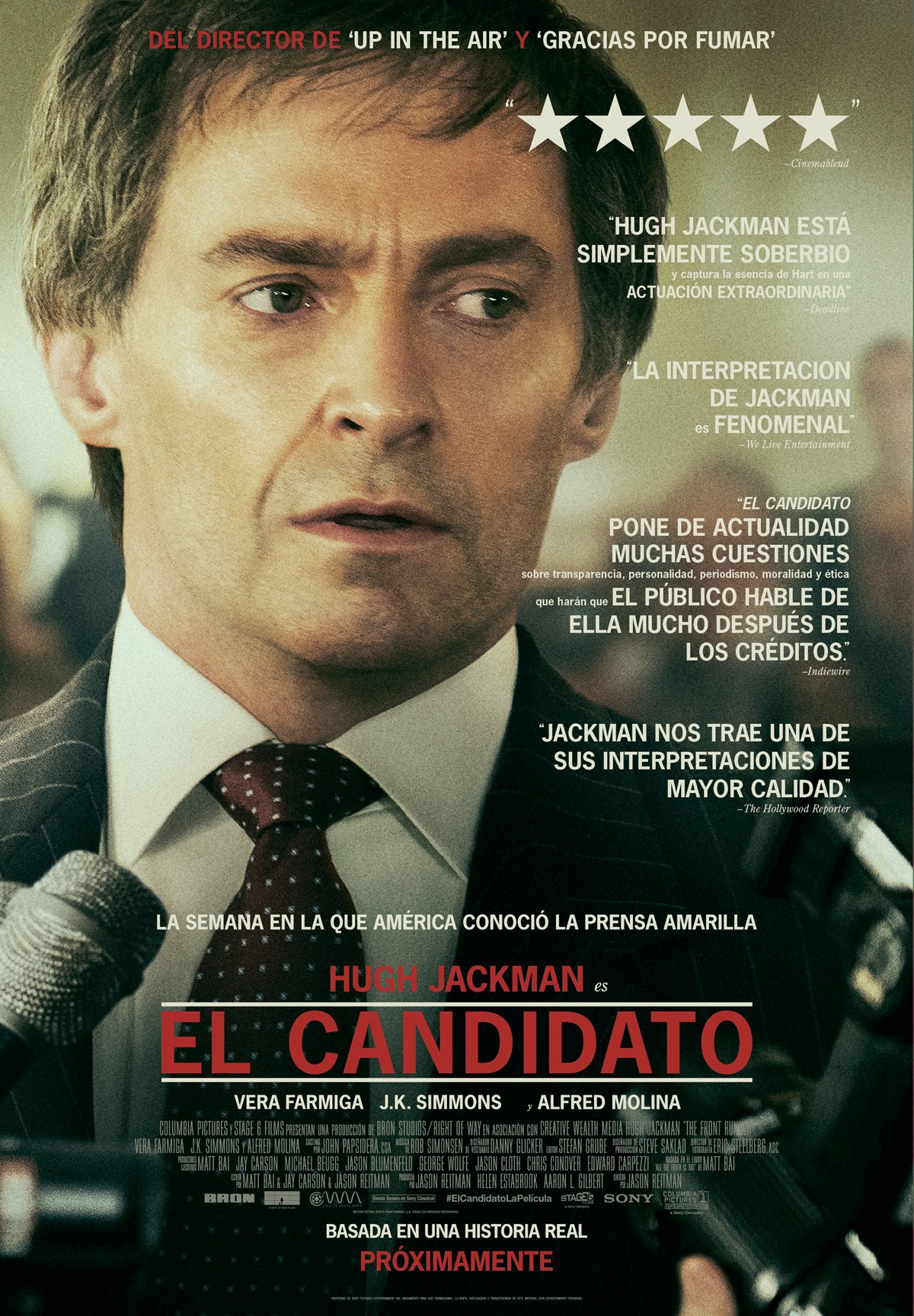 Reparto de la película El candidato : directores, actores e equipo técnico  - SensaCine.com