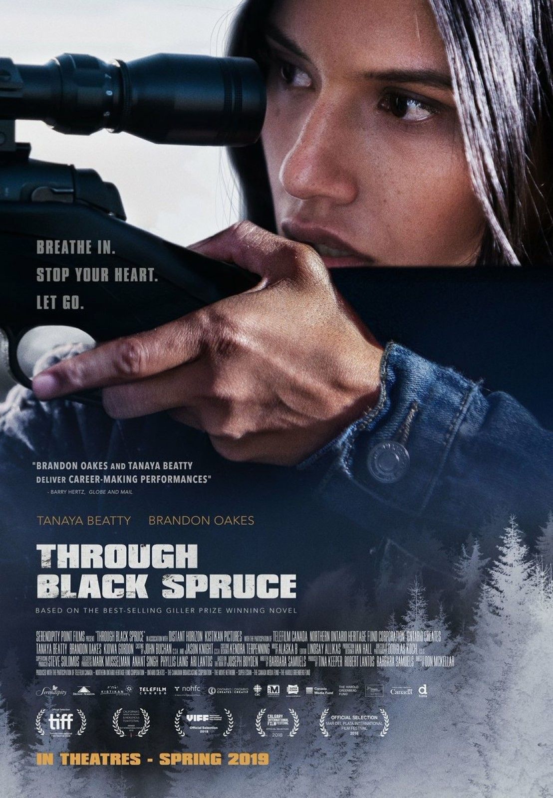 Through Black Spruce - Película 2018