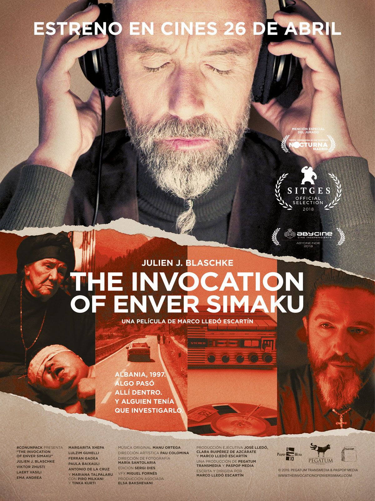 The Invocation of Enver Simaku - Película 2018