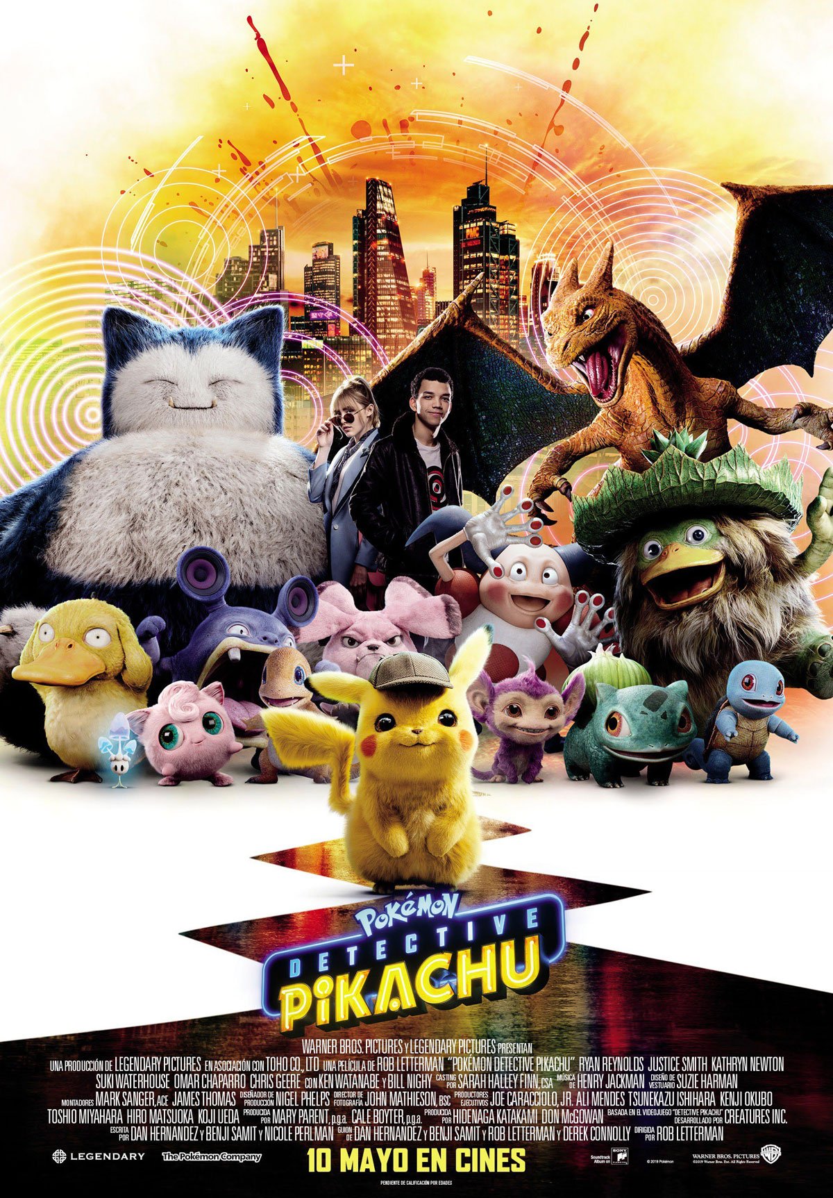 Cartel De La Película Pokémon Detective Pikachu Foto 10 Por Un Total De 50 1301