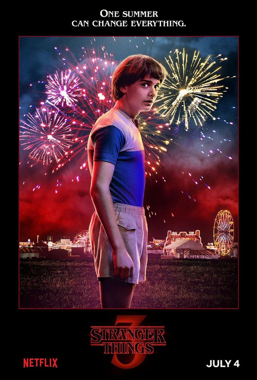 Cartel Stranger Things Temporada 3 Poster 32 Sobre Un Total De 70 