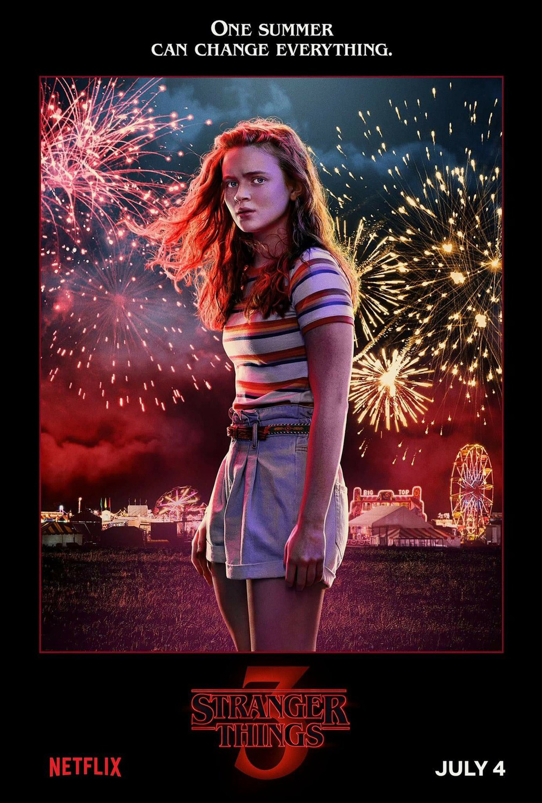 Cartel Stranger Things - Temporada 3 - Poster 36 sobre un total de 70