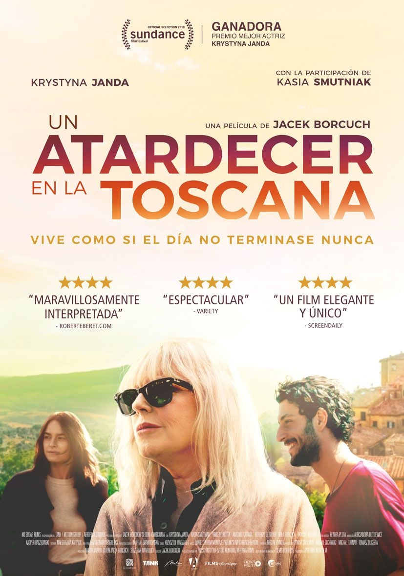 Un atardecer en la Toscana - Película 2019
