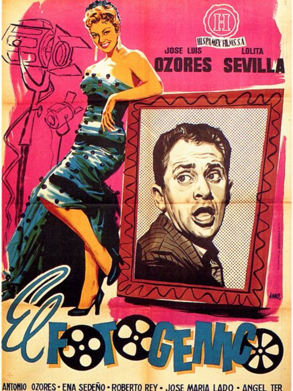 El fotogénico - Película 1958