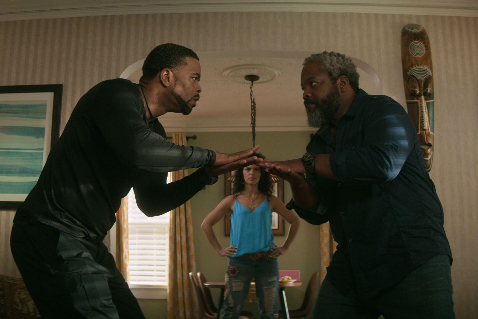 Dos balas muy perdidas Foto Kadeem Hardison, Method Man, Shirley