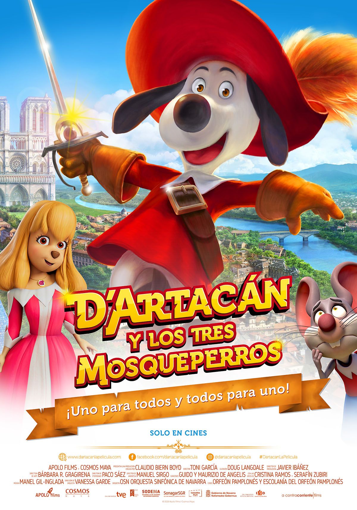 D''Artacán y los tres mosqueperros - Película 2021