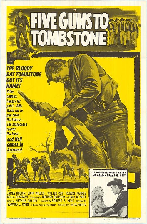 Five Guns to Tombstone - Película 1960
