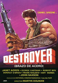 Destroyer, brazo de acero - Película 1986