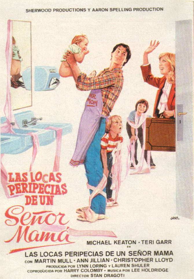 Las locas peripecias de un señor mamá - Película 1983