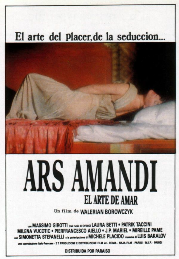 Ars amandi, el arte de amar - Película 1983