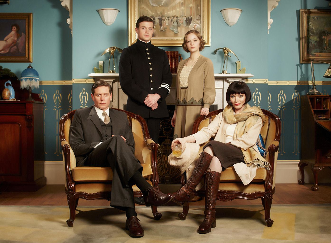 Los Misteriosos Asesinatos De Miss Fisher Foto Hugo Johnstone Burt 